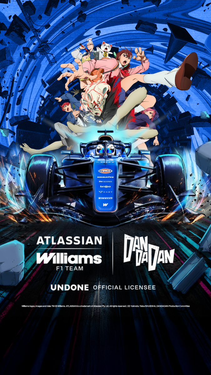 TVアニメ『ダンダダン』×英国の名門F1チーム「ウィリアムズ」スペシャルコラボ決定！